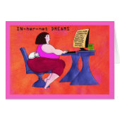 "RÊVES SUR SON NET" (Devant horizontal)