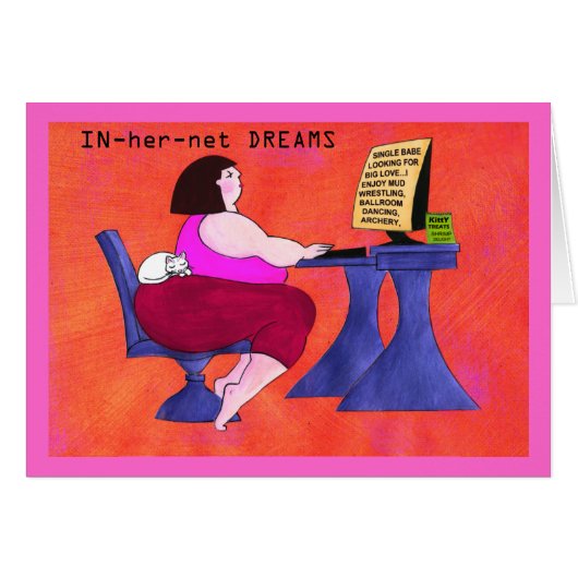 "RÊVES SUR SON NET" (Devant horizontal)