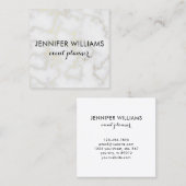 Revêtement de marbre avec Carte de visite Faux Gol (Devant / Derrière)