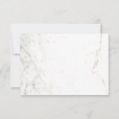 Revêtement de marbre et Faux Rose or RSVP géométri (Dos)