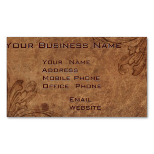 Revêtement en cuir embouteillé Magnet d'entreprise