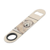 Revêtu doux Roue Peinture Terrier Art original (Devant angulaire)