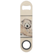 Revêtu doux Roue Peinture Terrier Art original (Dos)