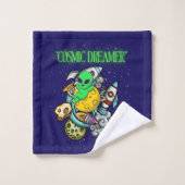 rêveur cosmique (Gant de toilette)