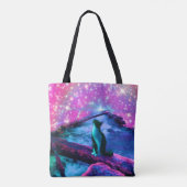 Rêveur Éthéré - Sac Cabas Chat (Dos)