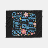 Reveur Huis van Dromers1 Fleece Deken (Voorkant (Horizontaal))