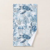Rêveur sous la mer (Serviette à main)