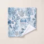 Rêveur sous la mer (Gant de toilette)