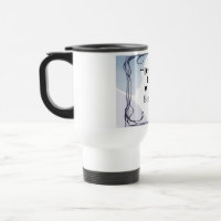 Rêvez grand, écrivez plus grand mugs de voyage
