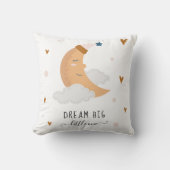 Rêvez grand petit petit un coussin de nom personna (Recto)