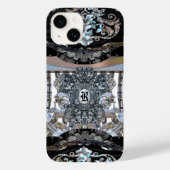 Revforth Elegant Monogram Case-Mate iPhone Case (Achterkant)