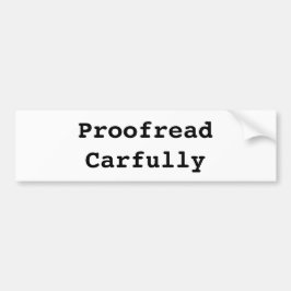 review bumpersticker