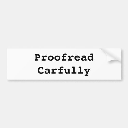 review bumpersticker (Voorkant)