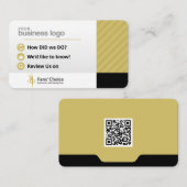 Review ons op het Visitekaartje van de Fans' Choic (Voorkant / Achterkant)