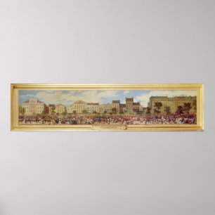 Review van de Nationale Garde, aanval van Poster