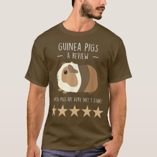 Review van Guinee Pig, Funny Cute Pet Dierenvriend T-shirt