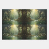 Revigorer Deux Cygne Dans Le Papier De Découpage D (Devant 3)