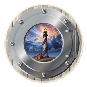 Révisé 2 Boutons de tiroirs portatifs nautiques