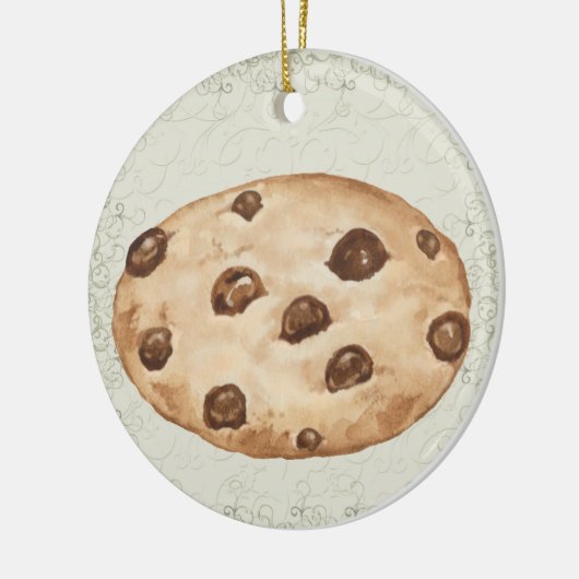 Revised Chocolate Chip Cookie - SRF Keramisch Ornament (Links)