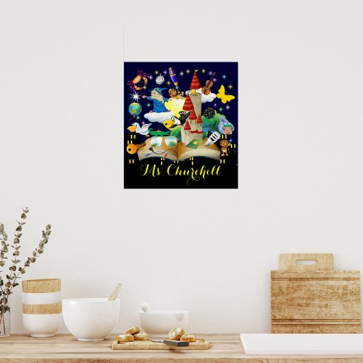 ReViSeD - Poster d'alphabétisation - SRF (Cuisine)