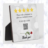 Révision du code QR modifiable et Plaque Rose