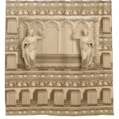 Revival grec Frieze rideau douche (Devant)