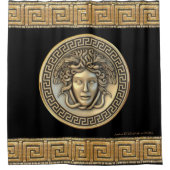 Revival grec Medusa DeOr rideau de douche (Devant)