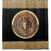 Revival grec Medusa Douche rideau (Devant)