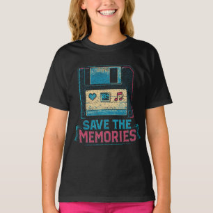 Revival van de Floppy Disk: Bewaar de Herinneringe T-shirt