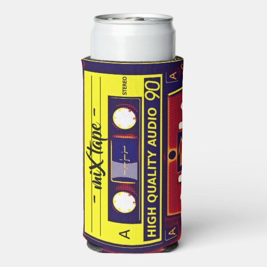 Revive Retro Vibes: Pop Art Mix Tape (Seltzer Achterkant)