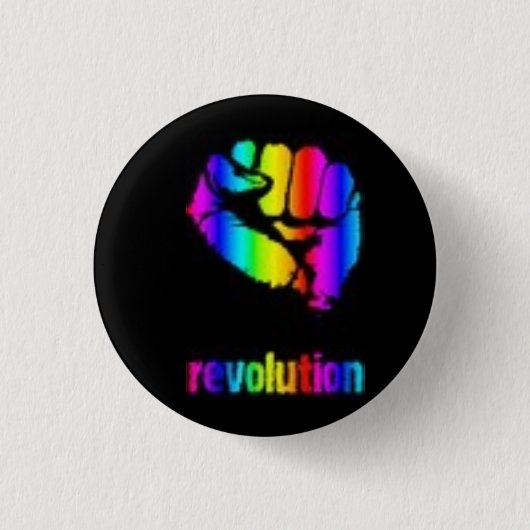 Revo Rainbow-Button/Phoenix Ronde Button 3,2 Cm (Voorkant)