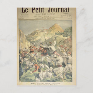 Revolt in India Briefkaart