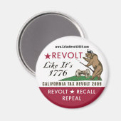 Revolt Like It's 1776 Magnet (Recto/Verso)