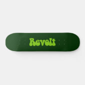 Revolt - Martian Green over Dk Green Skateboard (Horizontaal)