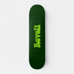 Revolt - Martian Green over Dk Green Skateboard
