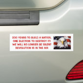 Revolutie Bumpersticker (Op auto)