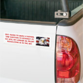 Revolutie Bumpersticker (Op Truck)