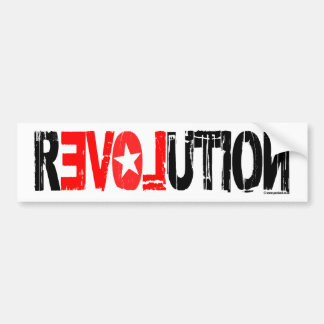revolutie bumpersticker