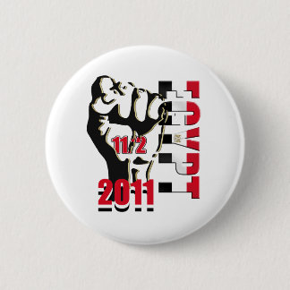 Revolutie in Egypte 11 februari 2011 Ronde Button 5,7 Cm