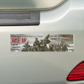 Revolutie is mijn naam bumpersticker (Op auto)
