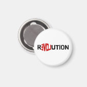 REVOLUTIE - Magnet Truism Magneet (Voorkant / Achterkant)