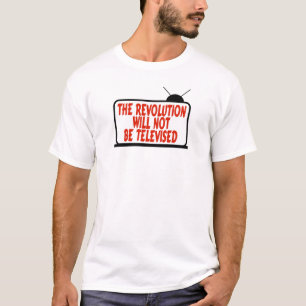 Revolutie niet op televisie t-shirt