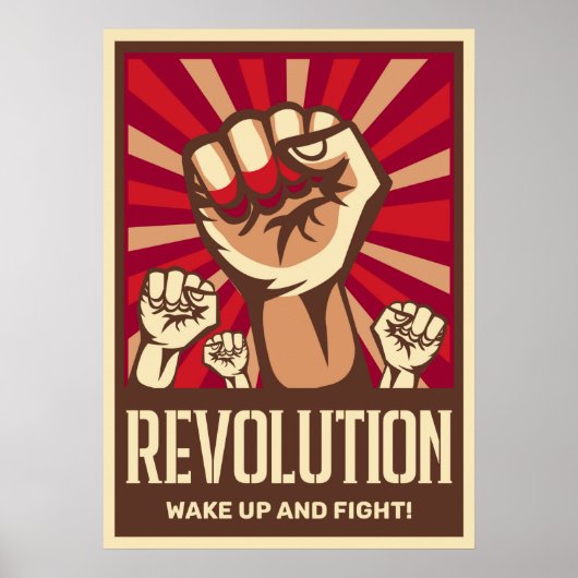 Revolutie Poster (Voorkant)