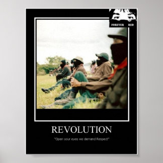 Revolutie-poster Poster