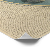 Revolutie van de aarde rond de zon poster (Hoek)