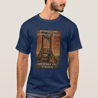 Revoluties eindigen niet goed t-shirt