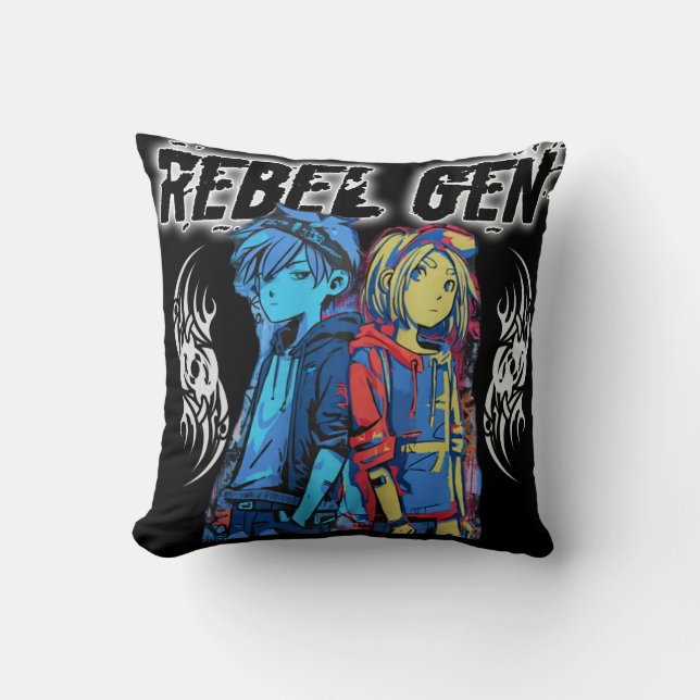 Révolution Coussin Jetable78 Génération Rebelle (Recto)