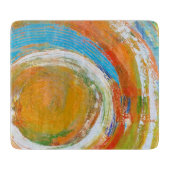 Revolution Deco glazen snijplank (Voorkant)