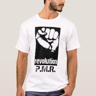 revolution_fist, P.M.R. T-shirt
