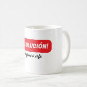 ¡Révolution ! mais d’abord, un mug novelty café (Devant droit)